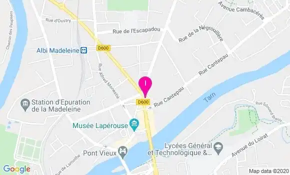 Localisation Ghislaine Paggi