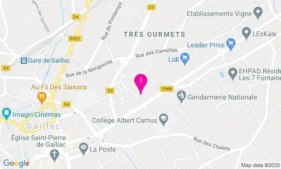 Localisation Anne Saunois