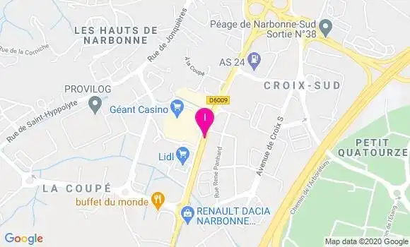 Localisation Marie Pierre Courrent