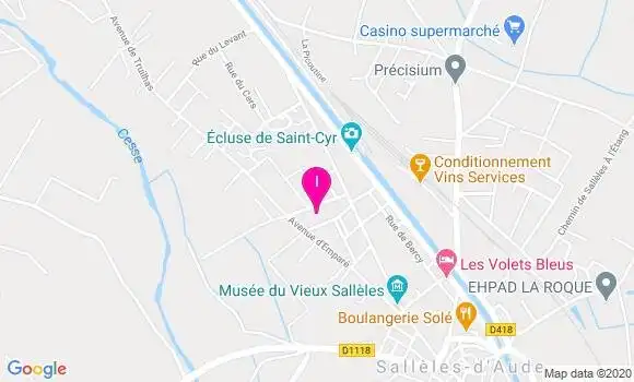 Localisation Sandrine Bonnet