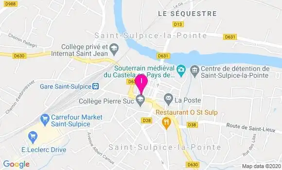 Localisation Isabelle Marsan