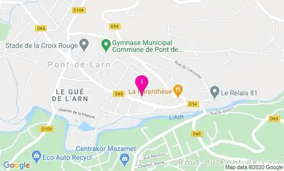 Localisation Sylvie Arraou