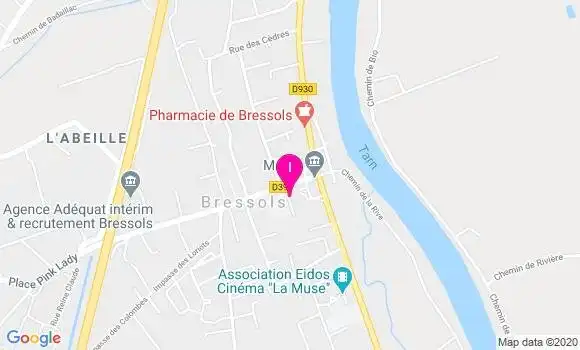 Localisation Magali Beugnot