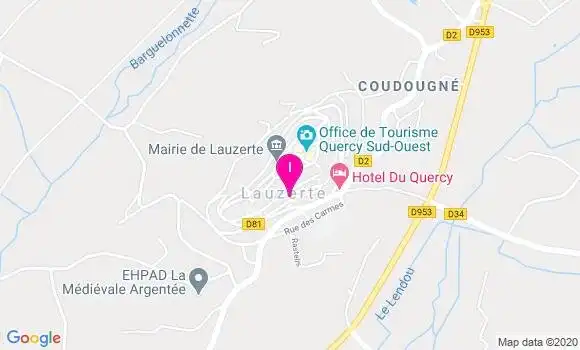 Localisation Genevieve Clement