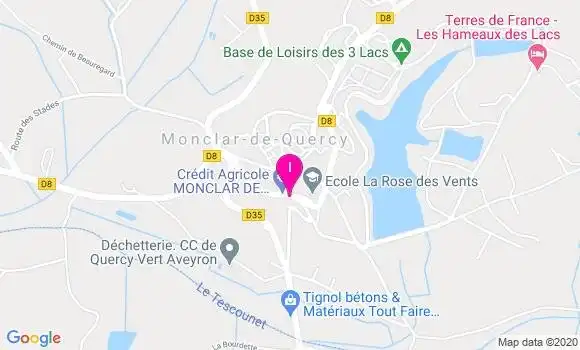 Localisation Carine Linas