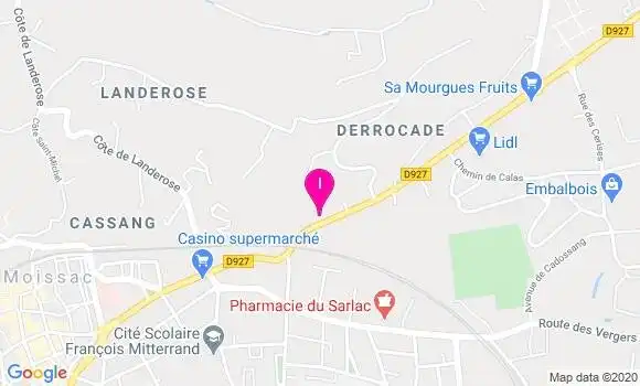 Localisation Isabelle Texier