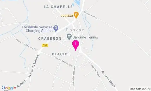 Localisation Regine Ferdinand
