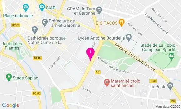 Localisation Franck Sarman