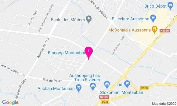 Localisation Magali Kone