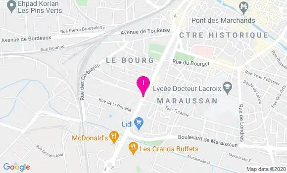 Localisation Isabelle Piques