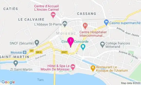 Localisation Geraldine Algayres Crimmers