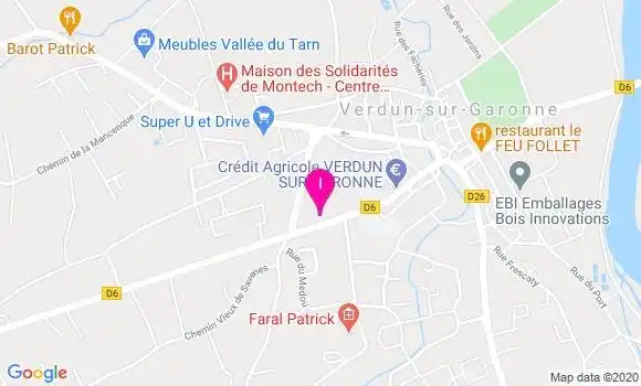 Localisation Frank Thomas