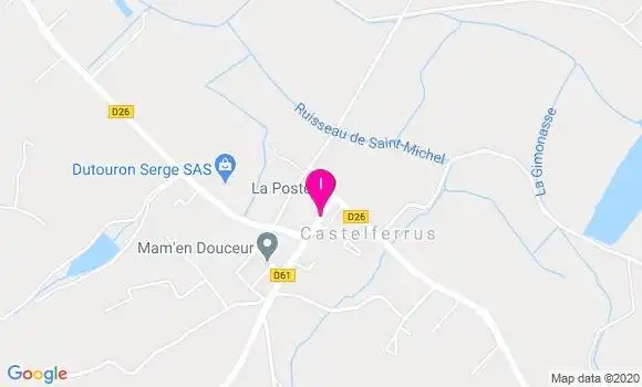 Localisation Luc Cisternes