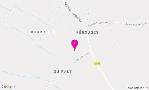 Localisation Benedicte Sabatier