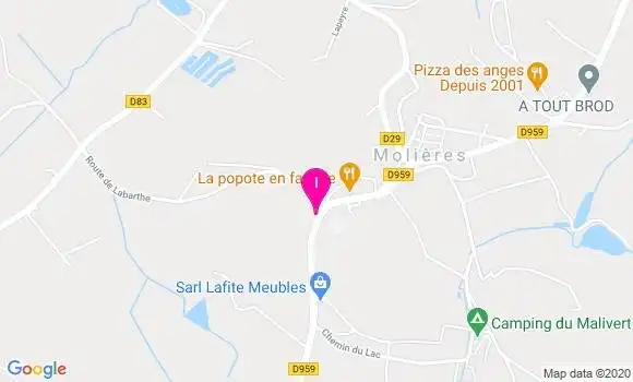 Localisation Nadine Trebosc