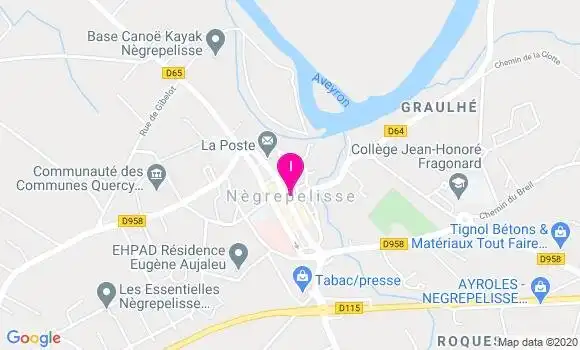 Localisation Laetitia Gau