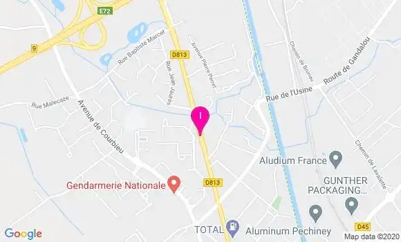 Localisation Emilie Pergher