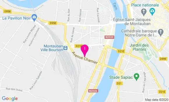 Localisation Sylvie Blatche