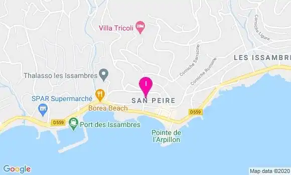 Localisation Julie Abissi