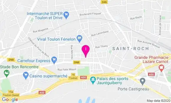 Localisation Angelique Brunet