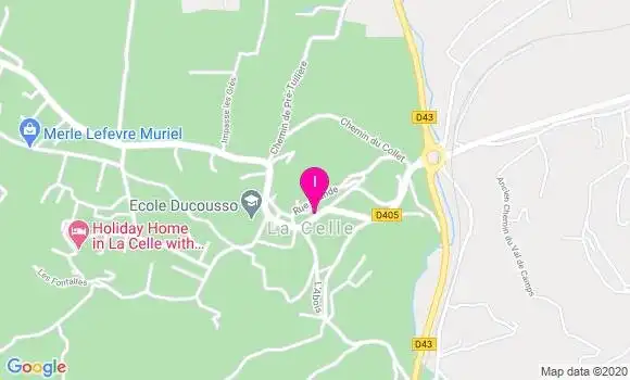 Localisation Sabine Audibert