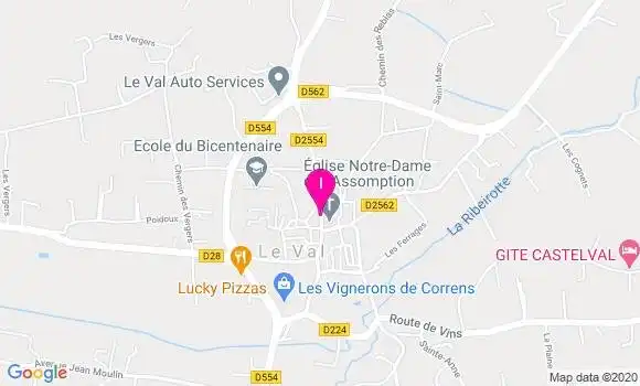 Localisation Solange Barale