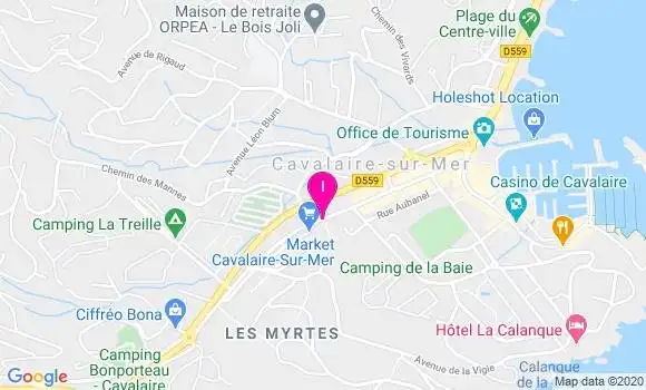 Localisation Christine Berardier
