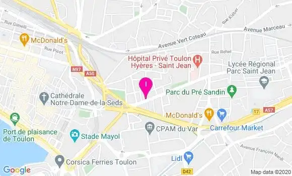 Localisation Caroline Laffond Fabre