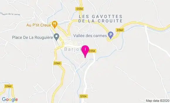 Localisation Yasmine Bouazza
