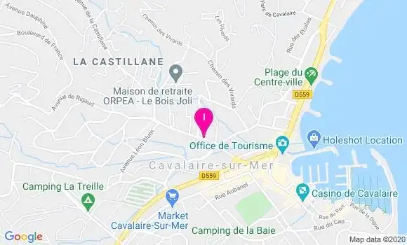 Localisation Yolande Jobic