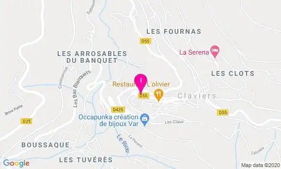 Localisation Catherine Baron