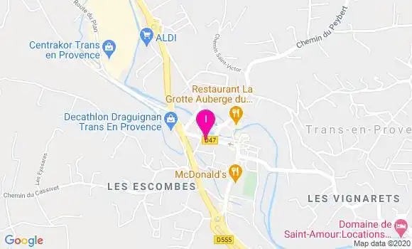 Localisation Emmanuelle Dufresne