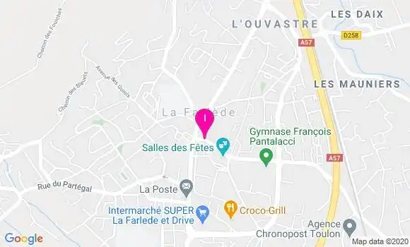 Localisation Vanessa Forestier