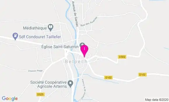 Localisation Herve Pebre
