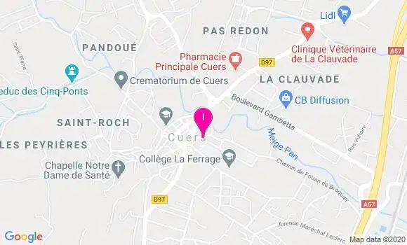 Localisation Myriam Fritsch