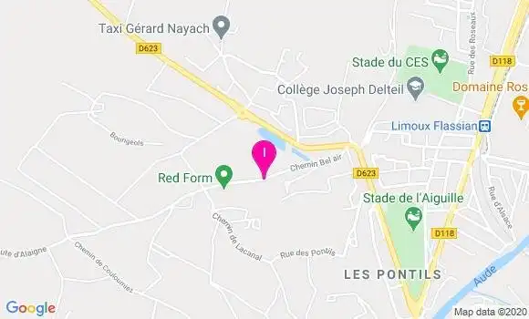 Localisation Karine Pionnier