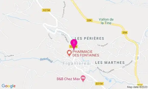 Localisation Catherine Richalet Tawil