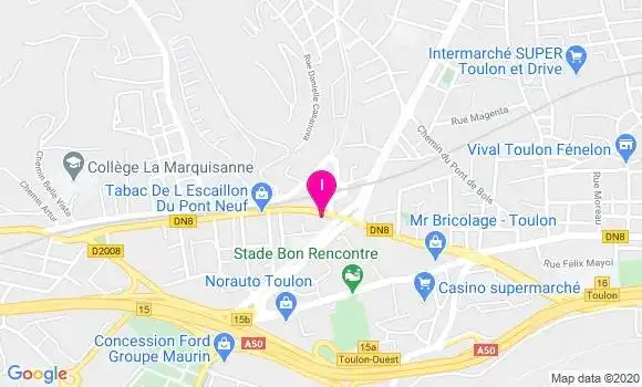 Localisation Laetitia Helde