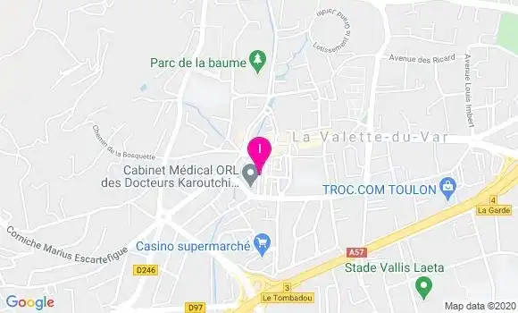 Localisation Robert Harouard