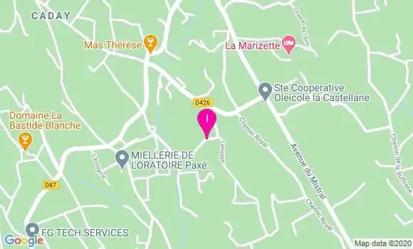 Localisation Maryse Chauveau