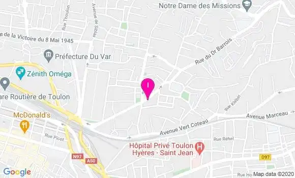 Localisation Arielle Thierry