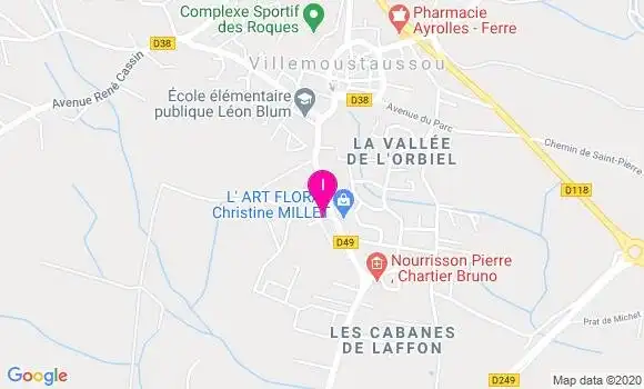 Localisation Catherine Vin
