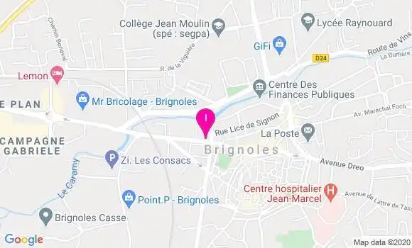 Localisation Marie Agnes Mathieu