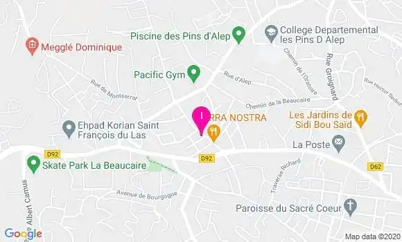 Localisation Agnes Cohade