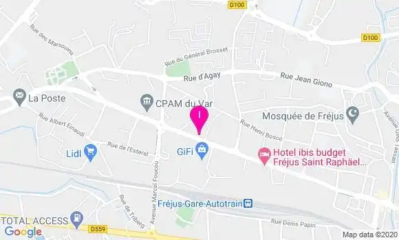 Localisation Frederic Zahn