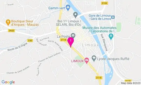 Localisation Frederique Moulin