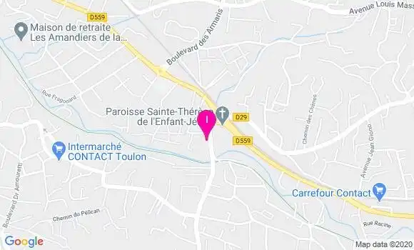 Localisation Pierrette Kaiser