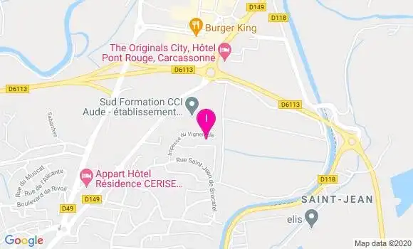 Localisation Christine Vinolo