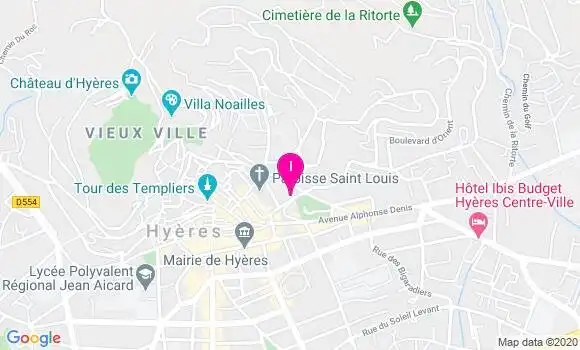 Localisation Laetitia Prat