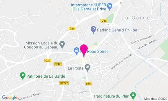 Localisation Magali Pradier